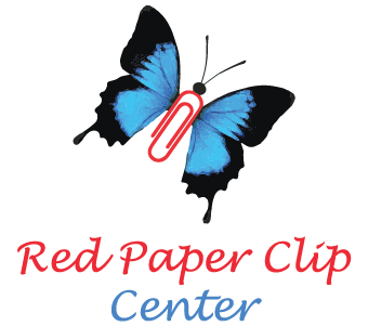 red paper clip logo